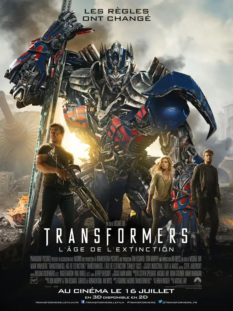 Transformers 4 : l'âge de l'extinction VOSTFR DVDRIP 2014